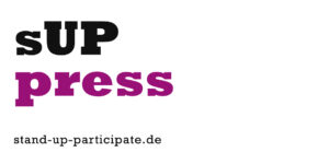 sUP Press stand-up-participate.de Logo